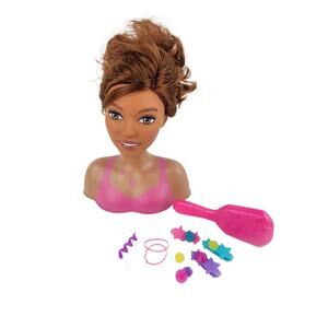 Just Play Barbie Styling Head Small Version Small 8" - Blonde